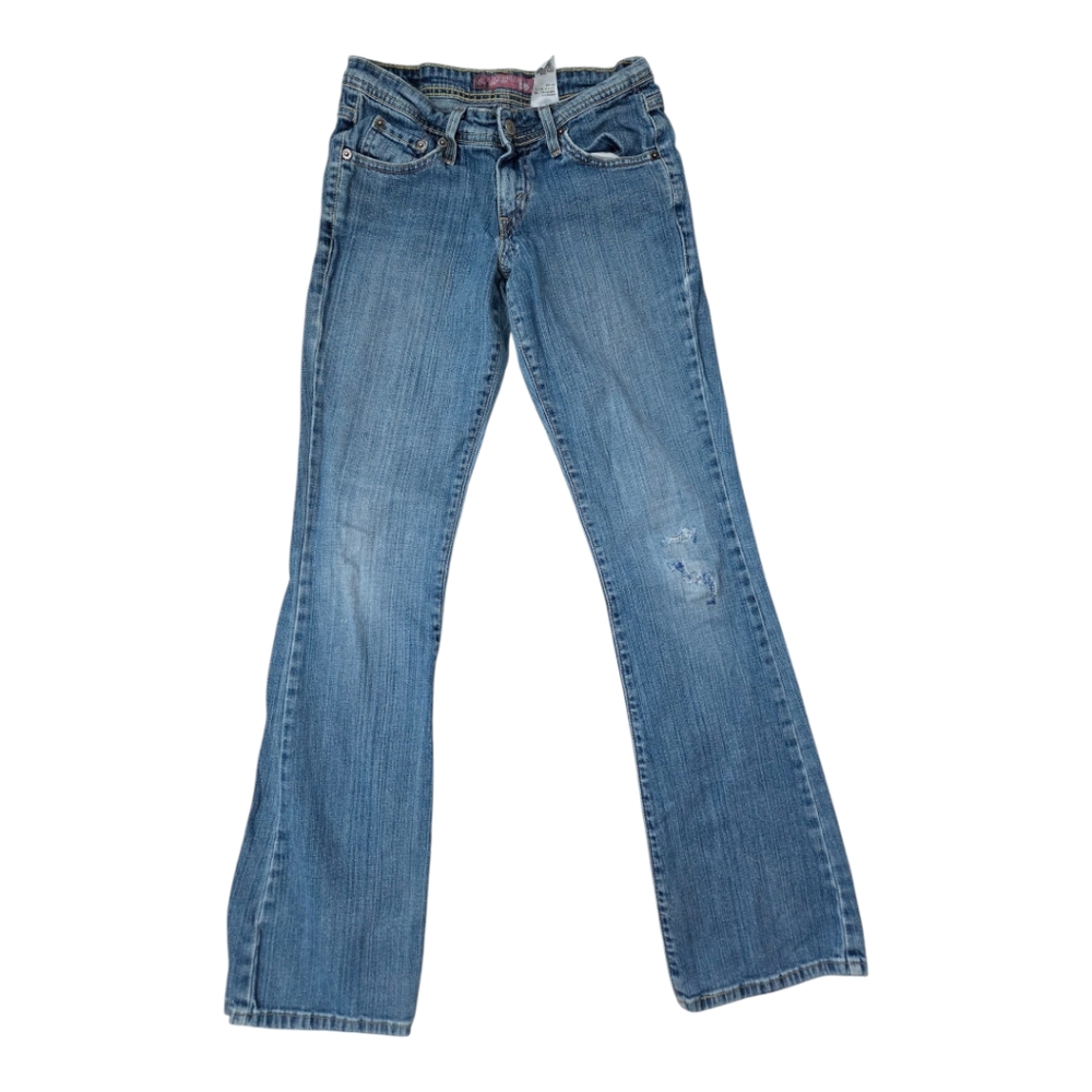 Levi's 518 Vntg Super Low Bootcut Womens Size 1L Waist 27"